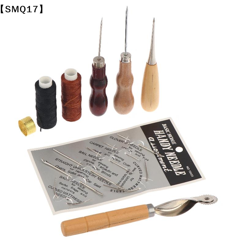 Groover Stitching Tool - Deri Dikiş Aletleri Seti: Ahşap Saplı