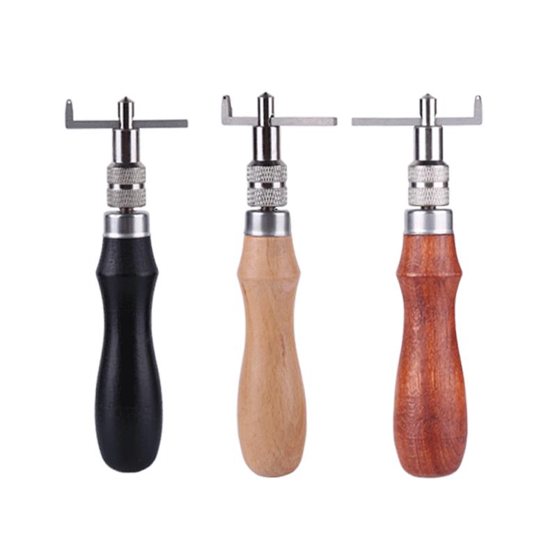 Groover Stitching Tool - Ayarlanabilir Deri Kenar Dikiş Oyma Aleti,
